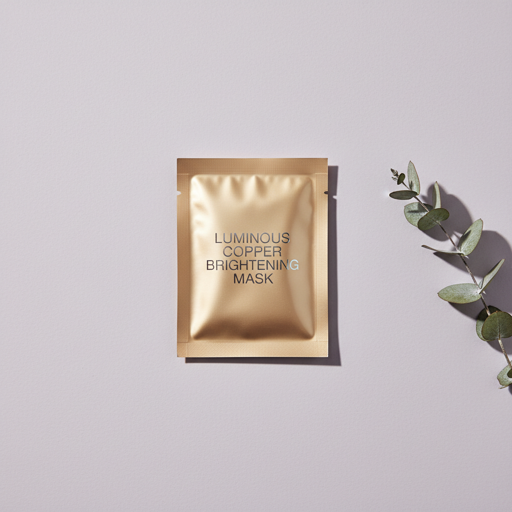 Luminous Copper Brightening Mask – Dark Reflections