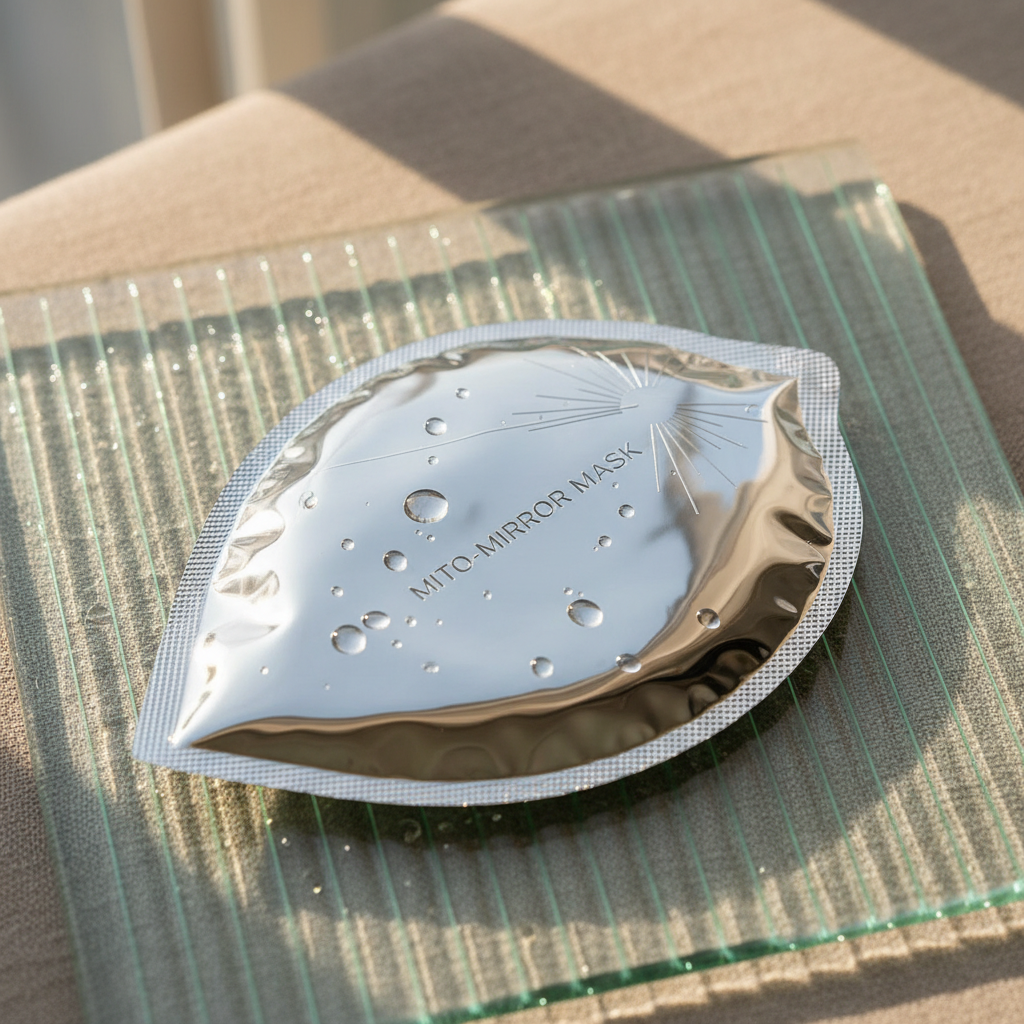 Mirror Finish Sheet Mask – Silver Dew